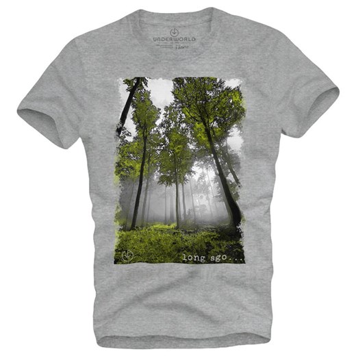 T-shirt męski UNDERWORLD Forest ze sklepu morillo w kategorii T-shirty męskie - zdjęcie 109763511