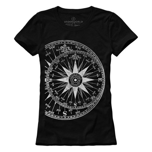 T-shirt damski UNDERWORLD Compass ze sklepu morillo w kategorii Bluzki damskie - zdjęcie 109763523