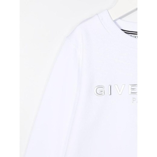Bluza chłopięca Givenchy w nadruki biała 