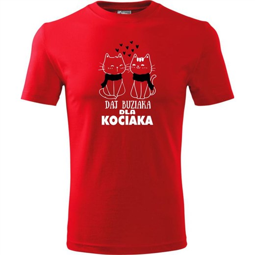 T-shirt męski TopKoszulki.pl z krótkim rękawem 