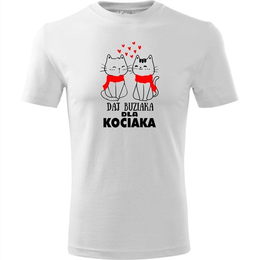 T-shirt męski TopKoszulki.pl z krótkim rękawem 