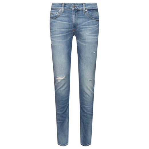 Calvin Klein Jeans Jeansy J30J314357 Niebieski Slim Taper 32_34 MODIVO wyprzedaż