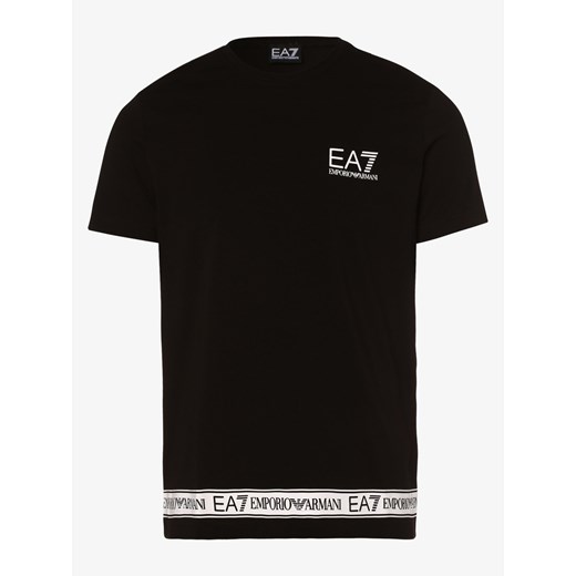 EA7 Emporio Armani - T-shirt męski, czarny XXL vangraaf