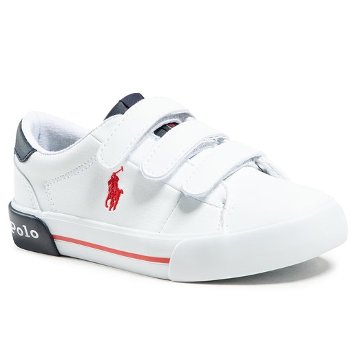 Sneakersy POLO RALPH LAUREN - Graftyn Ez RF102975 S White/Navy Polo Ralph Lauren 32 eobuwie.pl