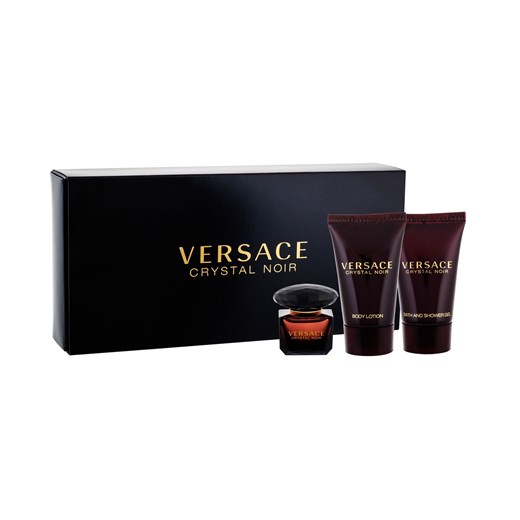 Versace crystal noir woda toaletowa 5ml zestaw upominkowy Versace online-perfumy.pl