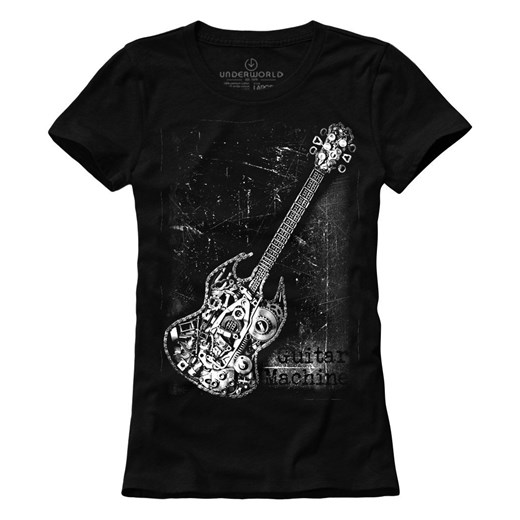 T-shirt damski UNDERWORLD Guitar machine Underworld M wyprzedaż morillo