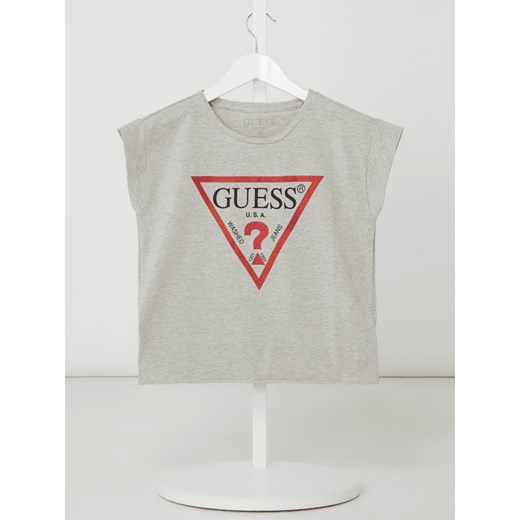 Bluzka dziewczęca Guess z krótkim rękawem
