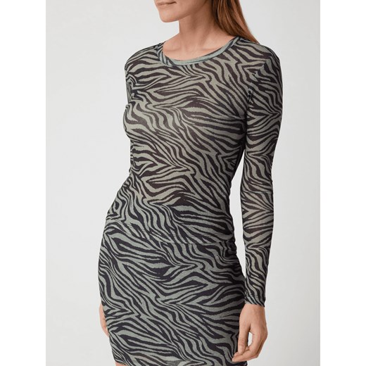 Bluzka z długim rękawem z siateczki Review L okazyjna cena Peek&Cloppenburg 
