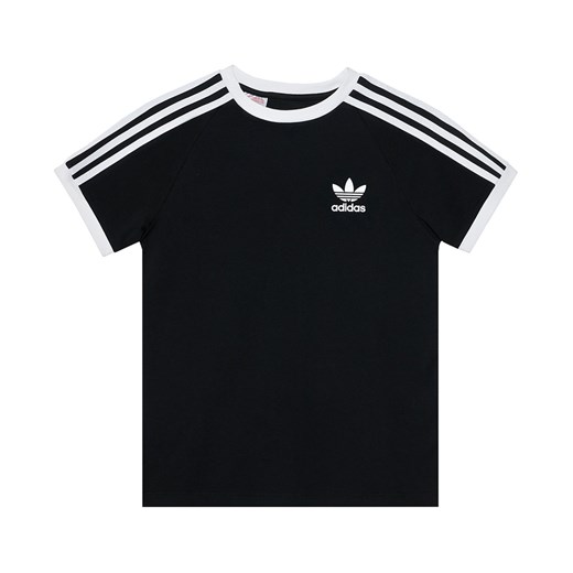 T-shirt chłopięce czarny Adidas 