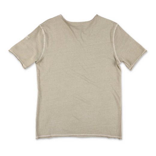 Beżowy t-shirt chłopięce Zadig & Voltaire z krótkim rękawem 