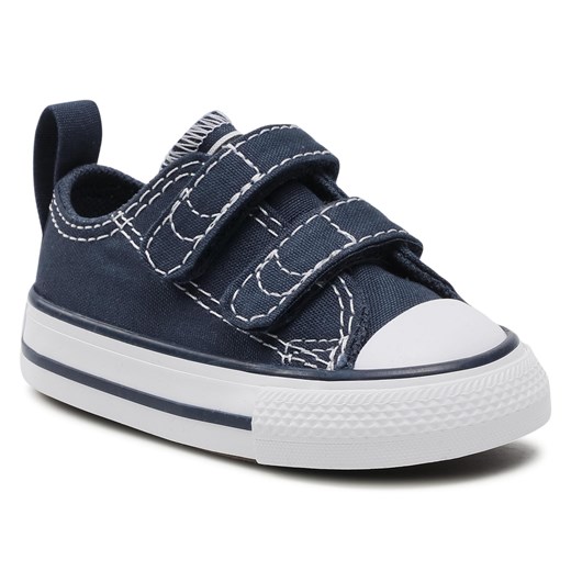 Trampki CONVERSE - Ct 2V Ox 711357 Athletic Navy/Whit Converse 21 eobuwie.pl