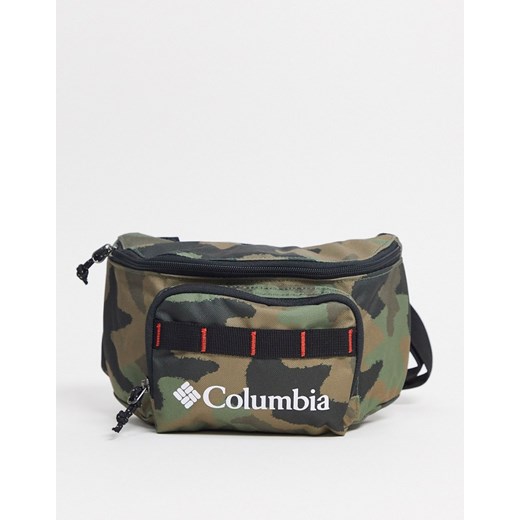 Columbia – Zigzag – Saszetka we wzór moro-Zielony Columbia One Size Asos Poland