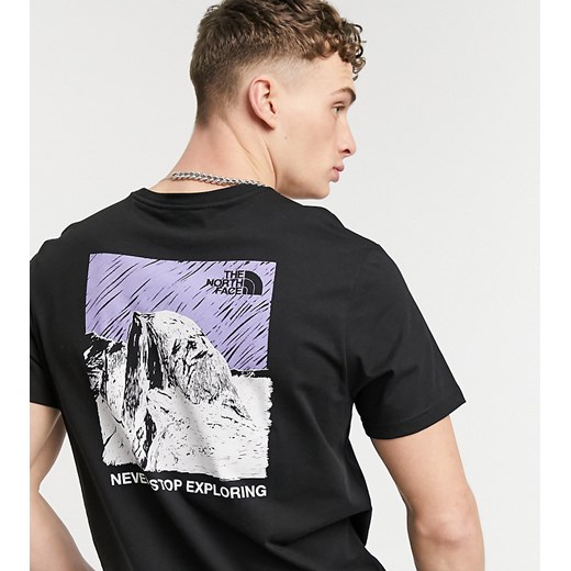 The North Face – Illustrative Mountain – Czarny T-shirt-Black The North Face S Asos Poland