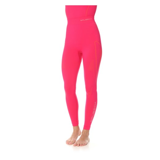 Damskie termo spodnie Brubeck Thermo Tights Black-Pink XS M Outdoorlive.pl