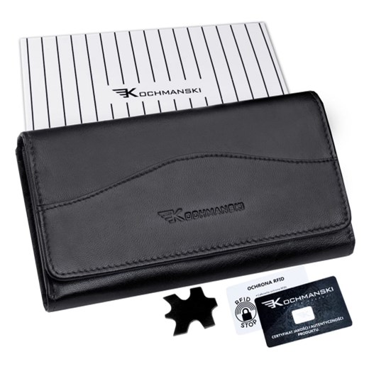 KOCHMANSKI portfel damski skórzany RFID 4325 Kochmanski Studio Kreacji® Skorzany