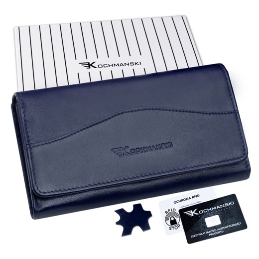KOCHMANSKI portfel damski skórzany RFID 4345 Kochmanski Studio Kreacji® Skorzany