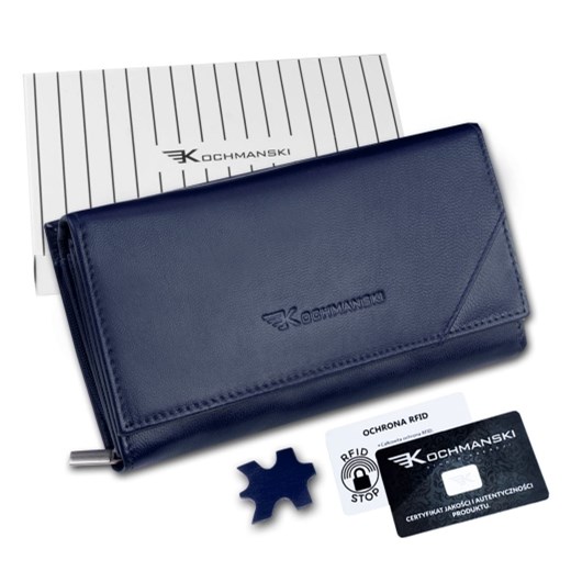 KOCHMANSKI portfel damski skórzany RFID 4346 Kochmanski Studio Kreacji® Skorzany