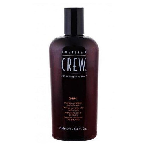 AMERICAN CREW_3in1 Shampoo Conditioner And Body Wash szmpon odżywka i żel do kąpieli 250ml American Crew perfumeriawarszawa.pl