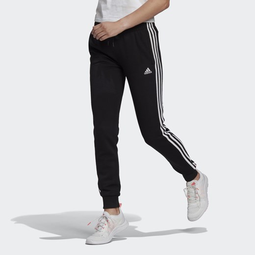 Essentials French Terry 3-Stripes Pants S długie Adidas