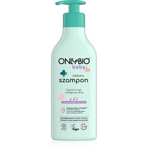 ONLYBIO Delikatny szampon od pierwszego dnia życia 300 ml Onlybio.life  OnlyBio.life