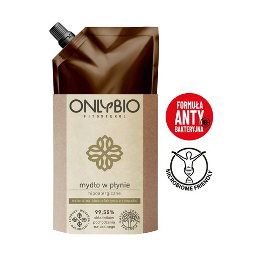 ONLYBIO Hipoalergiczne mydło w płynie REFILL 500 ml Onlybio.life  okazyjna cena OnlyBio.life