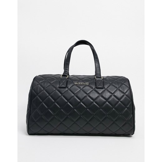 Valentino Bags – Ocarina – Czarna pikowana torba podręczna-Czarny Valentino Bags No Size Asos Poland