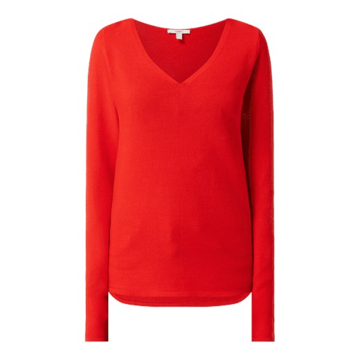 Sweter z bawełny ekologicznej Esprit XL promocja Peek&Cloppenburg