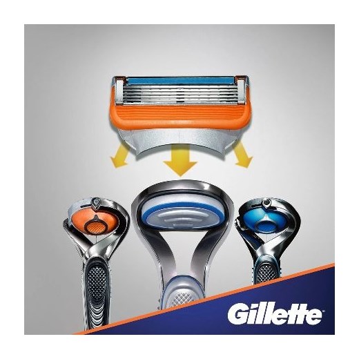 Gillette, wkłady ostrza do maszynki Fusion5, 4 szt. Gillette smyk okazja