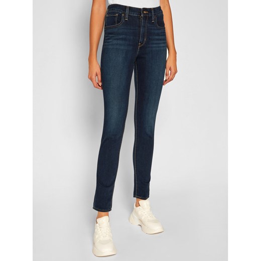 Levi's® Jeansy 721™ High Rise 18882-0292 Granatowy Skinny Fit 26_28 wyprzedaż MODIVO