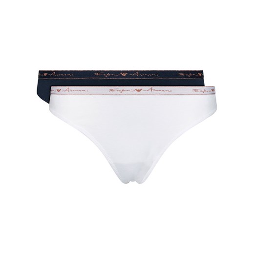 Emporio Armani Underwear Komplet 2 par fig brazylijskich 163337 1P223 17135 Granatowy S MODIVO
