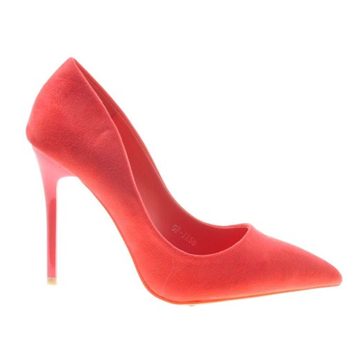 Wyszczuplające czółenka na szpilce Fuchsia /G3-3 8148 S198/ 39 wyprzedaż pantofelek24.pl