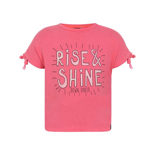 Koszulka w kolorze różowym Beebielove 104 okazyjna cena Limango Polska