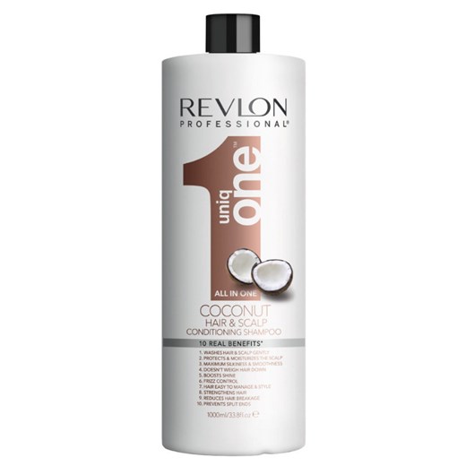 Revlon Uniq One Coconut | Kokosowy odżywczy szampon do włosów 1000ml Revlon Estyl.pl