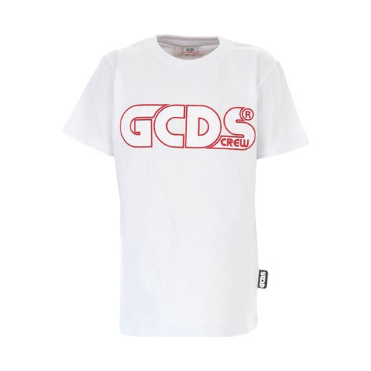 T-shirt chłopięce Gcds biały 