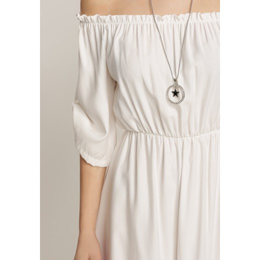 Biała Sukienka Uhrera Renee S/M Renee odzież