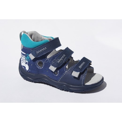Sandałki chłopięce Bartek 41071-N15 rozmiar 21 piccolino-sklep-pl niebieski chłopięce