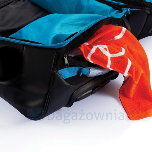 Duża torba sportowa, podróżna na kołach Czarna Xd Collection okazja Bagażownia.pl