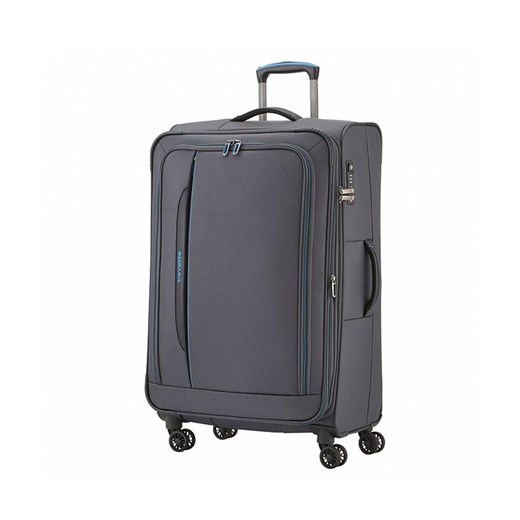 Duża walizka TRAVELITE CROSSLITE 89549-04 Antracyt Travelite promocja Bagażownia.pl