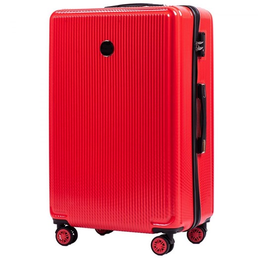 Duża walizka KEMER WINGS PC565 L Czerwona Kemer promocyjna cena Bagażownia.pl