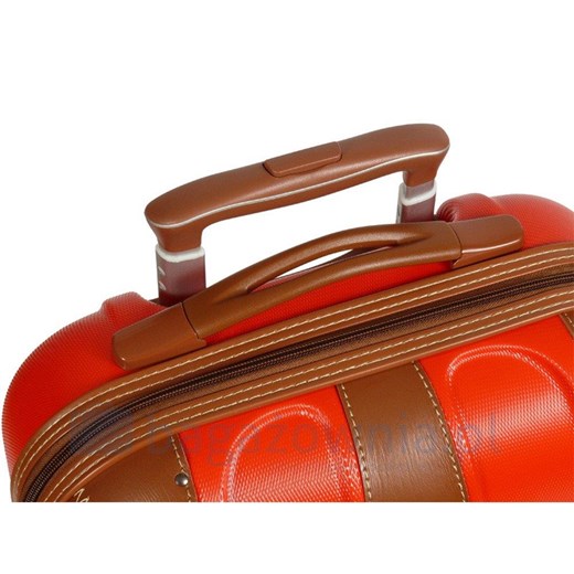 Mała kabinowa walizka DIELLE 155/55S Czerwona Dielle wyprzedaż Bagażownia.pl