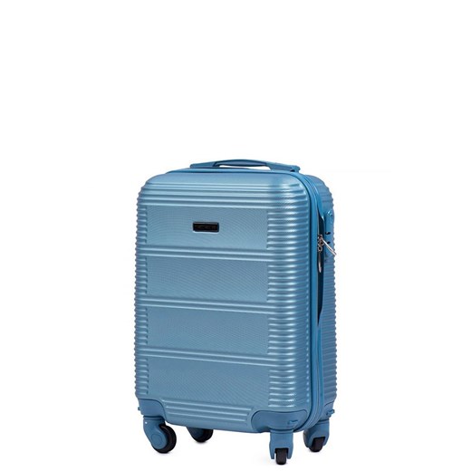 Bardzo mała kabinowa walizka KEMER WINGS 203 XS Metaliczny Niebieski Kemer promocja Bagażownia.pl