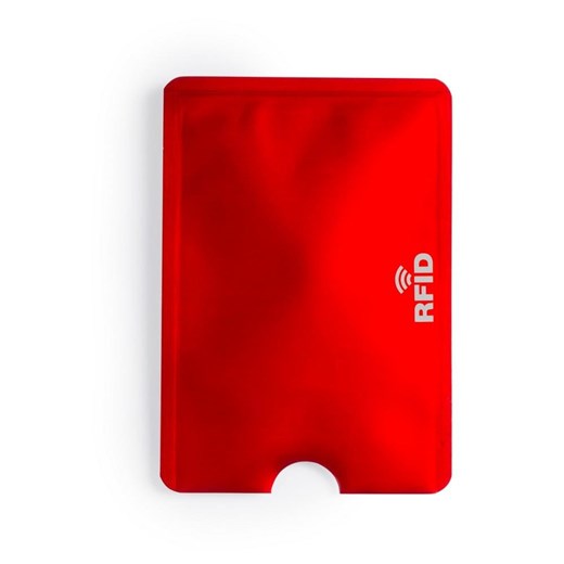 Etui na kartę kredytową KEMER, ochrona przed RFID Czerwone Kemer Bagażownia.pl okazyjna cena