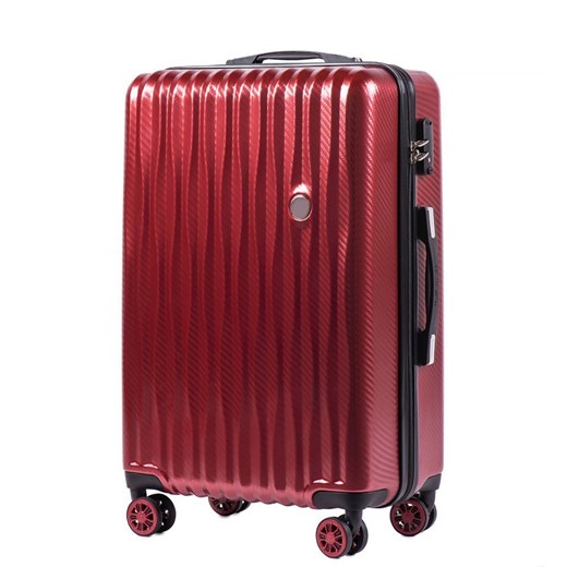 Średnia walizka KEMER WINGS PC5223 M Czerwona Kemer Bagażownia.pl okazyjna cena