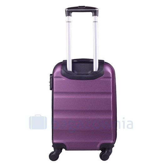 Bardzo mała kabinowa walizka KEMER WINGS AT01 XS Bordowa Kemer wyprzedaż Bagażownia.pl