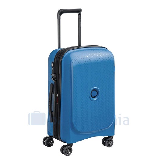 Mała kabinowa walizka DELSEY Belmont+ Niebieska Delsey wyprzedaż Bagażownia.pl