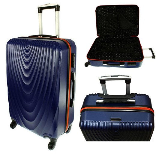 Mała kabinowa walizka PELLUCCI RGL 663 S Niebieska Pellucci promocja Bagażownia.pl