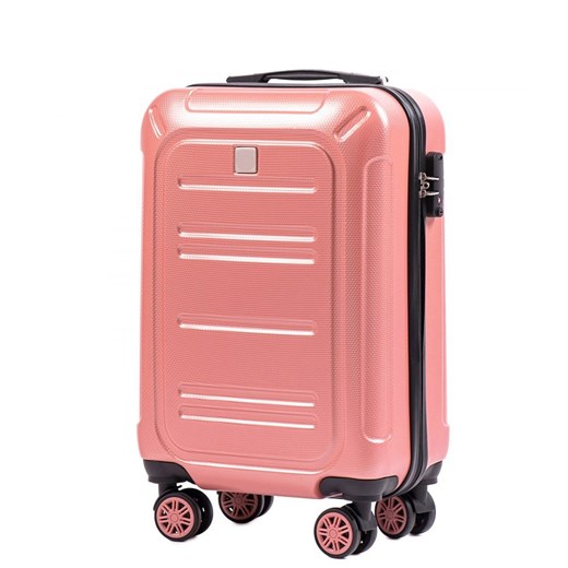 Mała kabinowa walizka KEMER WINGS PC175 S Różowa Kemer okazja Bagażownia.pl