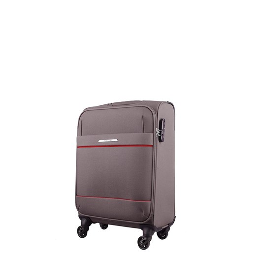 Mała kabinowa walizka PUCCINI PALERMO EM50340C 4 Szara Puccini okazyjna cena Bagażownia.pl