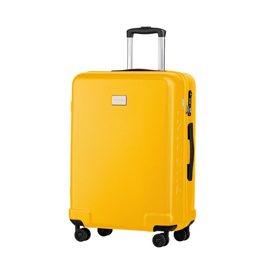 Średnia walizka PUCCINI PANAMA PC029B 6C Żółta Puccini promocja Bagażownia.pl