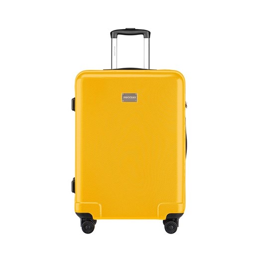 Średnia walizka PUCCINI PANAMA PC029B 6C Żółta Puccini Bagażownia.pl wyprzedaż